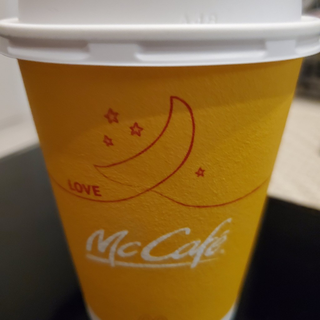 ユーザーが投稿したプレミアムローストコーヒーの写真 - 実際訪問したユーザーが直接撮影して投稿した高野瀬ファーストフードマクドナルド 8号線豊郷店の写真