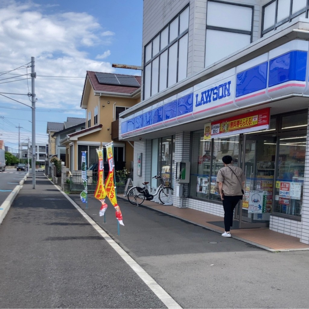 実際訪問したユーザーが直接撮影して投稿した石原町コンビニエンスストアローソン 川越石原町一丁目の写真