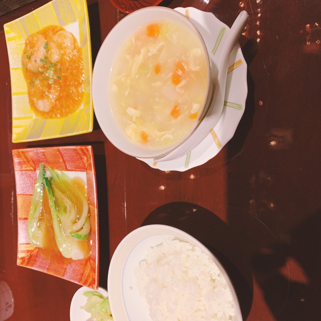 ユーザーが投稿した選べるランチの写真 - 実際訪問したユーザーが直接撮影して投稿した東上野上海料理中国料亭 翠鳳の写真