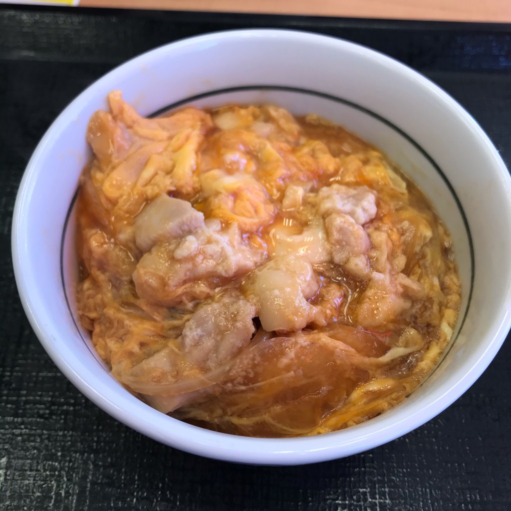 ユーザーが投稿した親子丼の写真 - 実際訪問したユーザーが直接撮影して投稿した亀有丼ものなか卯 亀有店の写真