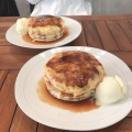 クレームブリュレパンケーキ - 実際訪問したユーザーが直接撮影して投稿した高島平カフェAiles Cafeの写真のメニュー情報