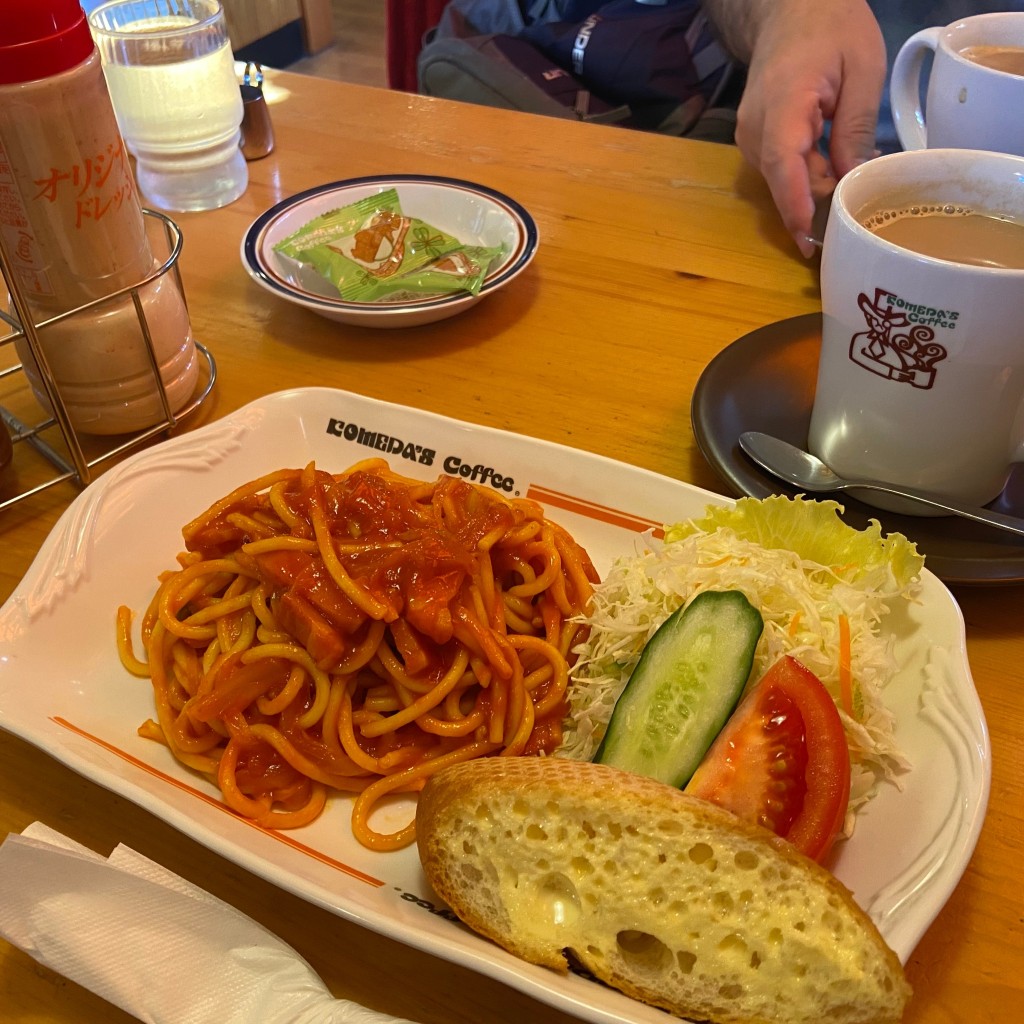 ユーザーが投稿したナポリタンの写真 - 実際訪問したユーザーが直接撮影して投稿した中田西喫茶店コメダ珈琲店 横浜中田店の写真