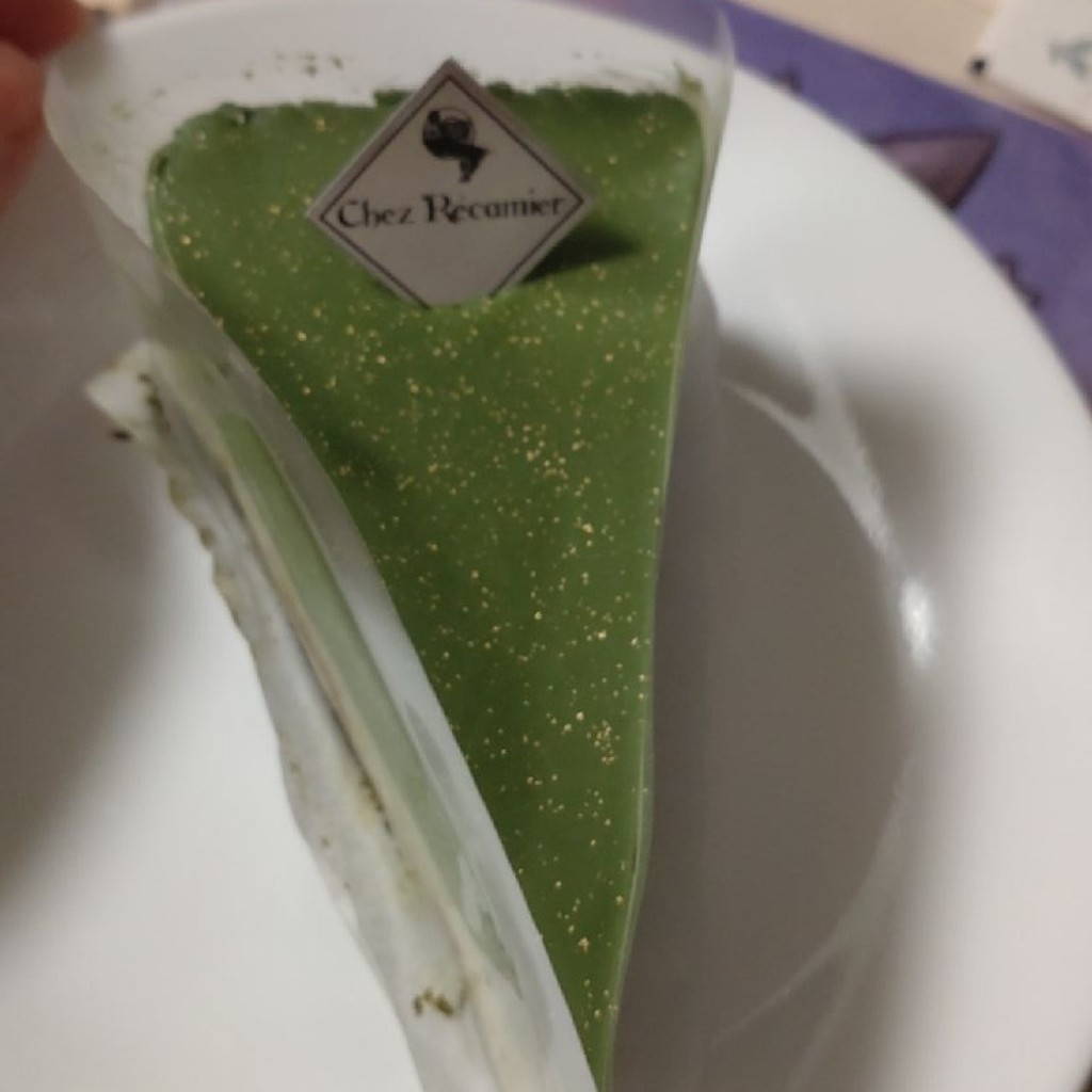 ユーザーが投稿したお濃茶ケーキの写真 - 実際訪問したユーザーが直接撮影して投稿した上矢切ケーキChez Recamier 松戸店の写真