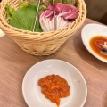 サムギョプサル定食 - 実際訪問したユーザーが直接撮影して投稿した若柴韓国料理焼肉・韓国料理KollaBo ららぽーと柏の葉店の写真のメニュー情報