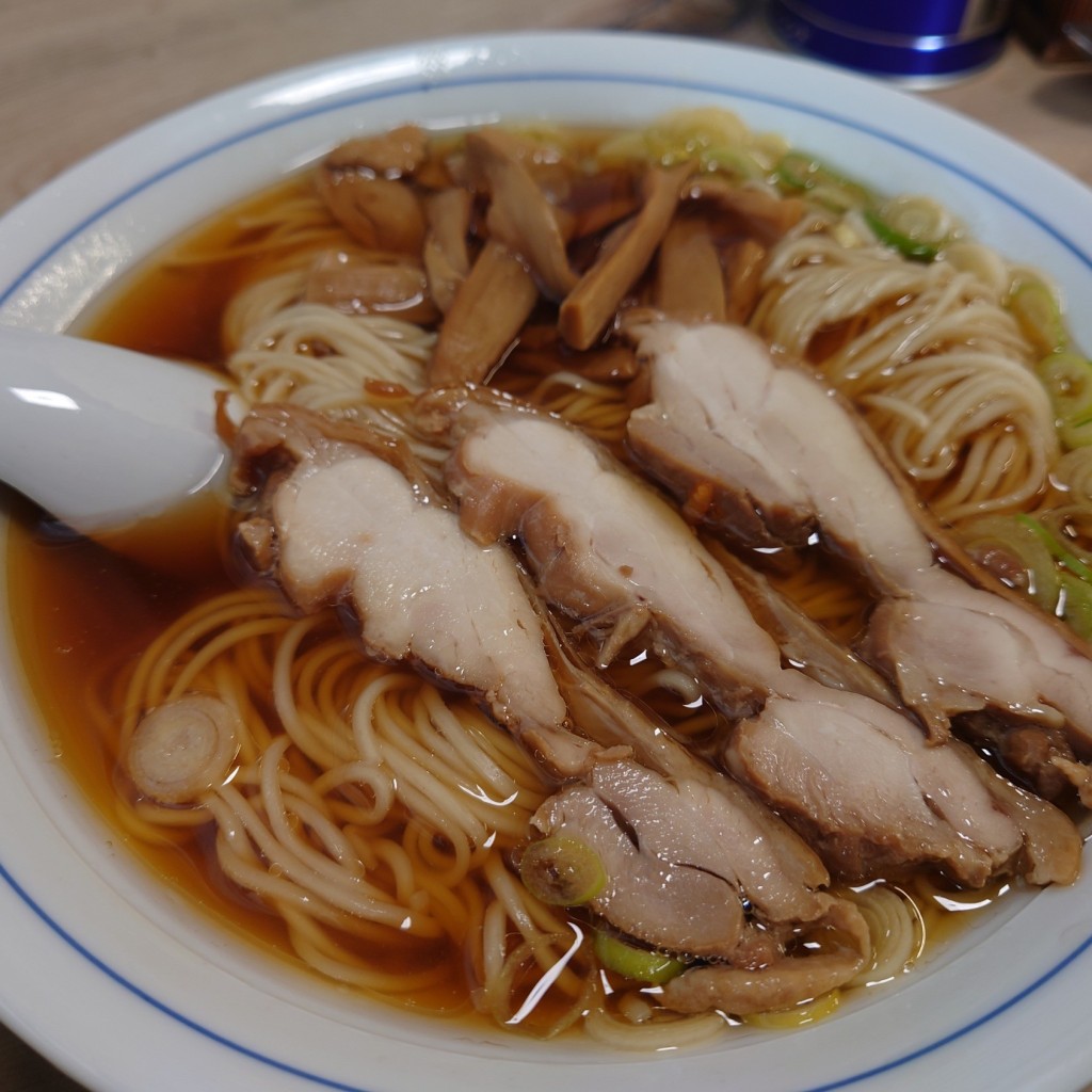 ユーザーが投稿した鳥中華蕎麦の写真 - 実際訪問したユーザーが直接撮影して投稿した古川南町定食屋いろは食堂 古川支店の写真