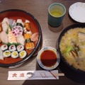 すしランチ - 実際訪問したユーザーが直接撮影して投稿した下加茂寿司大漁寿司 川西店の写真のメニュー情報