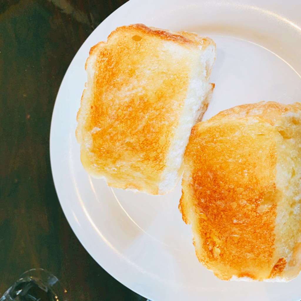 ユーザーが投稿したハニーバタートーストの写真 - 実際訪問したユーザーが直接撮影して投稿した吉野カフェCAFA COFFEE きの子茶屋の写真