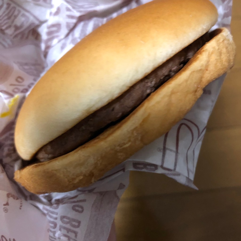 ユーザーが投稿したハンバーガーの写真 - 実際訪問したユーザーが直接撮影して投稿した上小田中ファーストフードマクドナルド ビーンズ武蔵中原店の写真