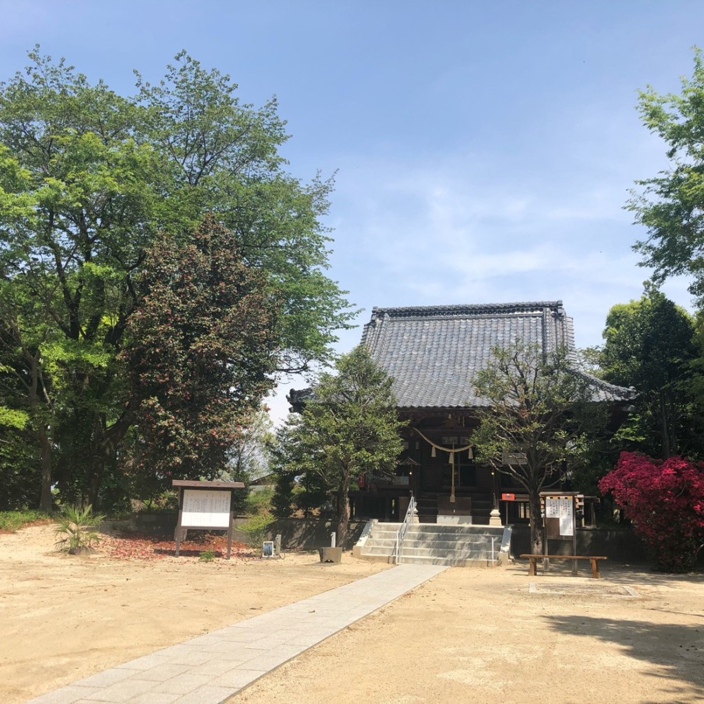 実際訪問したユーザーが直接撮影して投稿した笠懸町阿左美神社浅海八幡宮の写真