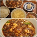 麻婆豆腐 - 実際訪問したユーザーが直接撮影して投稿した福島中華料理六徳 恒河沙の写真のメニュー情報