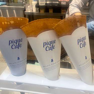 GELATO PIQUE CAFE creperie アトレ恵比寿店のundefinedに実際訪問訪問したユーザーunknownさんが新しく投稿した新着口コミの写真