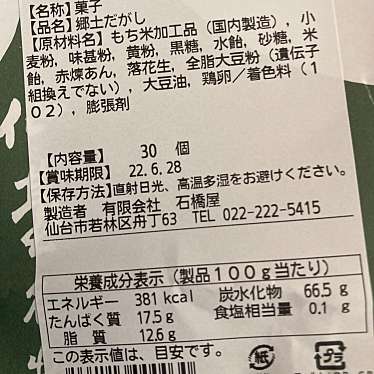 実際訪問したユーザーが直接撮影して投稿した木町通菓子 / 駄菓子元祖仙台駄菓子本舗 熊谷屋 本店の写真