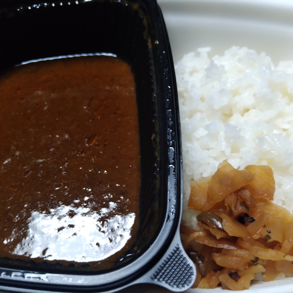 ユーザーが投稿したカレー並弁当の写真 - 実際訪問したユーザーが直接撮影して投稿した阿久津町牛丼すき家 太田尾島店の写真