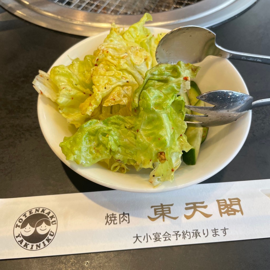 ユーザーが投稿したチョレギの写真 - 実際訪問したユーザーが直接撮影して投稿した入江焼肉東天閣 子安店の写真