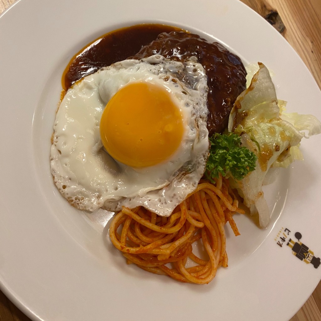 ユーザーが投稿した日替定食900円の写真 - 実際訪問したユーザーが直接撮影して投稿した岡山東喫茶店喫茶店 ピノキオ 四條畷店の写真