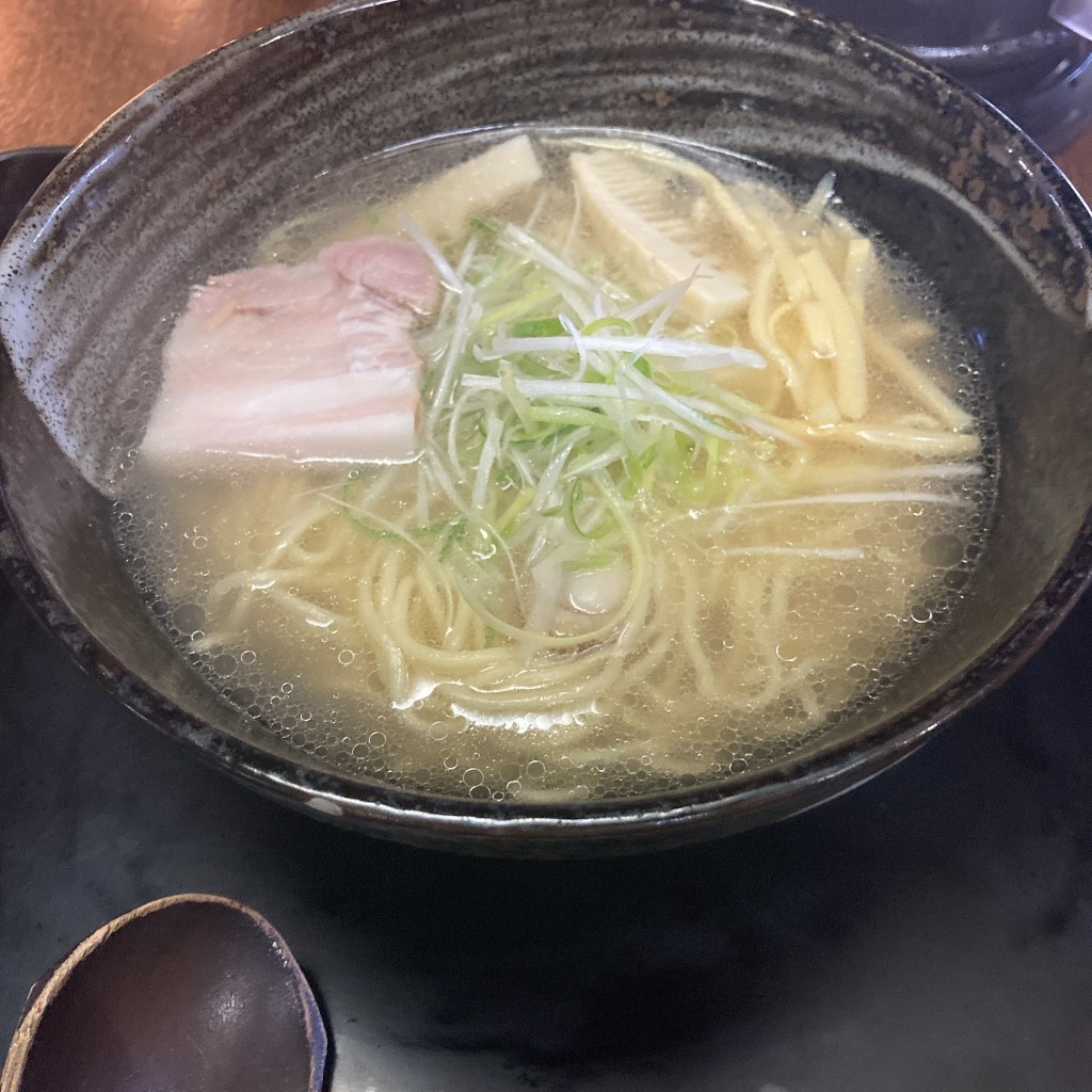 ユーザーが投稿した塩ラーメンの写真 - 実際訪問したユーザーが直接撮影して投稿した脇田新町ラーメン / つけ麺もちもちの木 川越店の写真