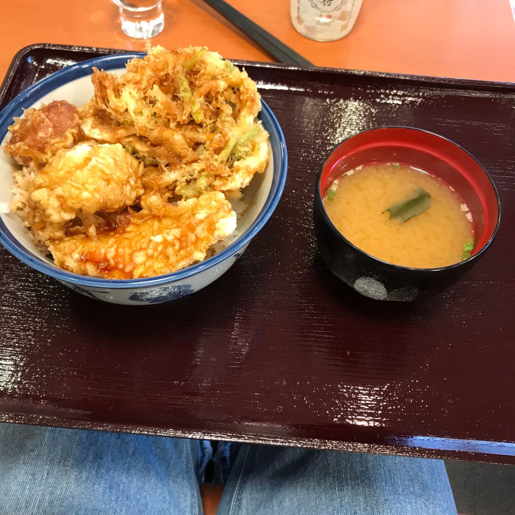 ユーザーが投稿した早春天丼の写真 - 実際訪問したユーザーが直接撮影して投稿した竹の塚天丼天丼てんや 竹ノ塚店の写真