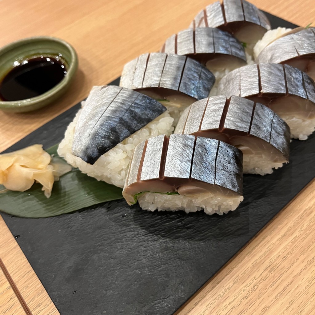 ユーザーが投稿した鯖棒寿司の写真 - 実際訪問したユーザーが直接撮影して投稿した東蔵前丁魚介 / 海鮮料理海鮮れすとらん 勘八屋 キーノ和歌山の写真