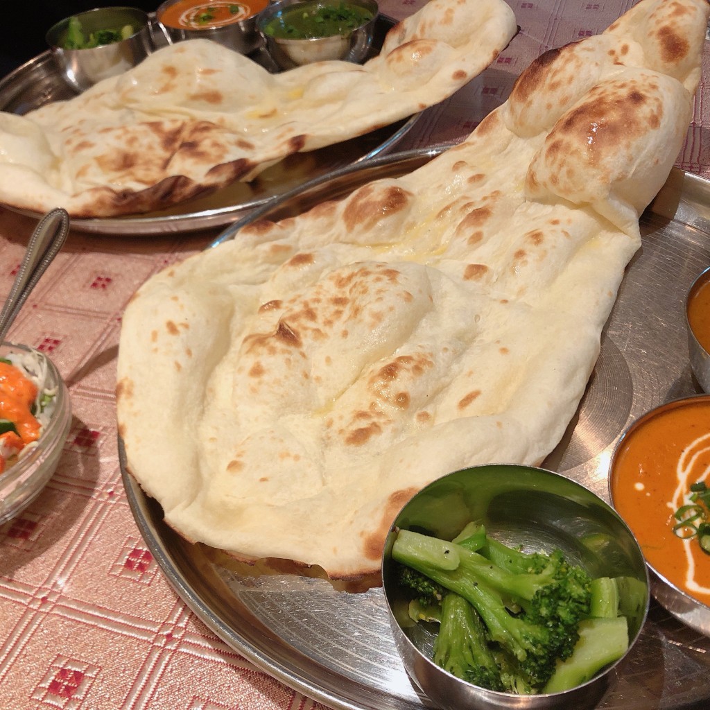 ユーザーが投稿したランチセットの写真 - 実際訪問したユーザーが直接撮影して投稿した神田神保町インド料理Sangam 神保町店の写真