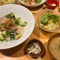 [丼]海の幸アボカド丼 - 実際訪問したユーザーが直接撮影して投稿した北定食屋おぼんdeごはん nonowa国立店の写真のメニュー情報