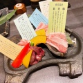 利き豚セット5種 - 実際訪問したユーザーが直接撮影して投稿した福島焼肉豚美 福島店の写真のメニュー情報