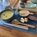 腸活HOTスーププレート - 実際訪問したユーザーが直接撮影して投稿した下金井町カフェアフロディーテの写真のメニュー情報