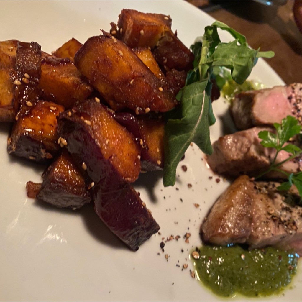 ユーザーが投稿した豚肉ローストの写真 - 実際訪問したユーザーが直接撮影して投稿した恵比寿洋食フミーズ・グリルの写真