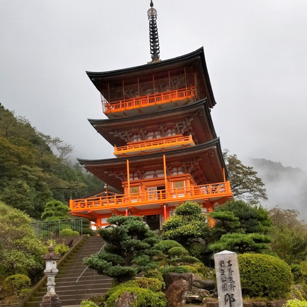 実際訪問したユーザーが直接撮影して投稿した那智山寺那智山青岸渡寺三重塔の写真