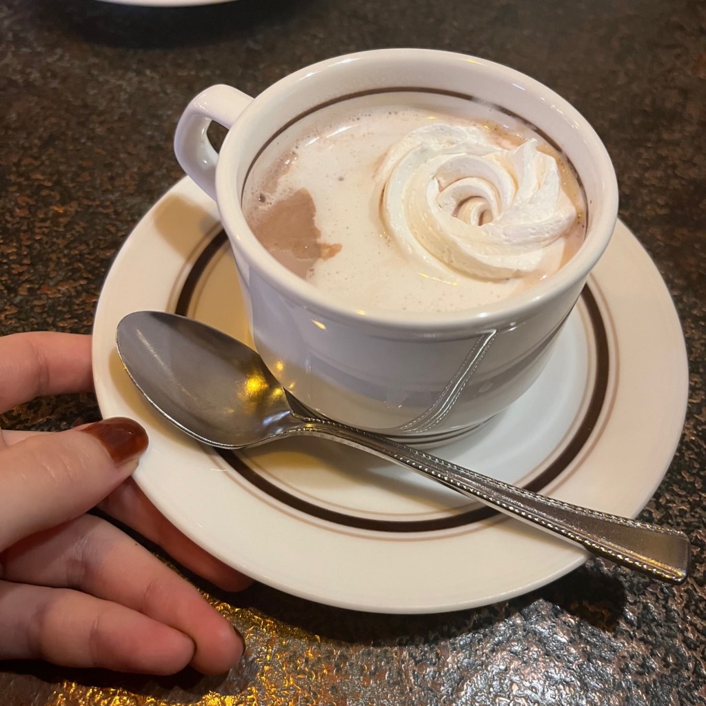 ユーザーが投稿したココアの写真 - 実際訪問したユーザーが直接撮影して投稿した藤沢喫茶店ジュリアンの写真