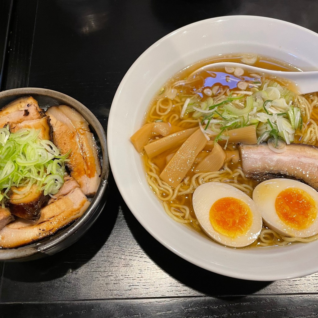 ユーザーが投稿した醤油ラーメンの写真 - 実際訪問したユーザーが直接撮影して投稿した登戸ラーメン専門店聖龍の写真