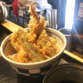 お蕎麦とミニ天丼 - 実際訪問したユーザーが直接撮影して投稿した鷹番そば石はら 学芸大学店の写真のメニュー情報