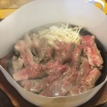 国産牛焼肉 - 実際訪問したユーザーが直接撮影して投稿した銀座ステーキふじとはち 銀座4丁目店の写真のメニュー情報