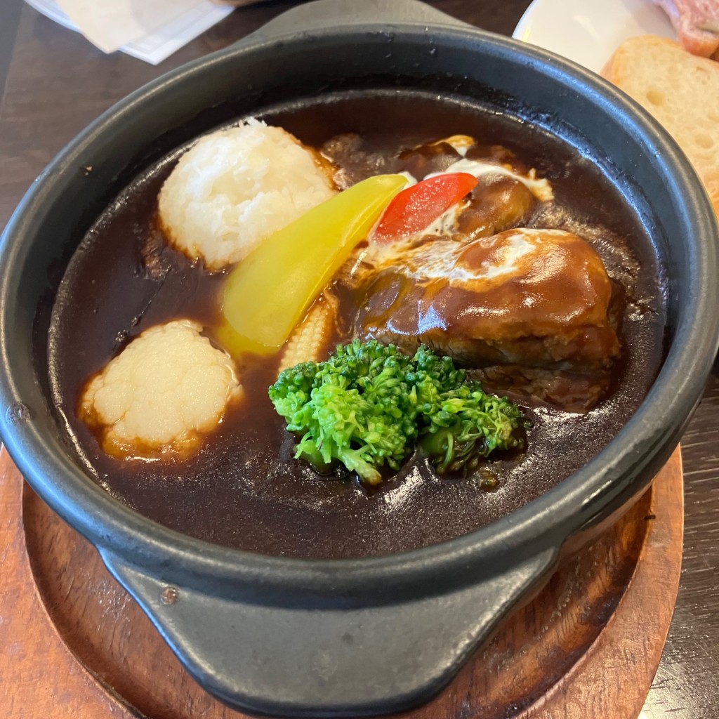 ユーザーが投稿した肉料理の写真 - 実際訪問したユーザーが直接撮影して投稿した北浦和ベーカリーボンドール 北浦和西口駅前店の写真