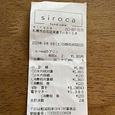 実際訪問したユーザーが直接撮影して投稿した栄通カフェcafe sirocaの写真