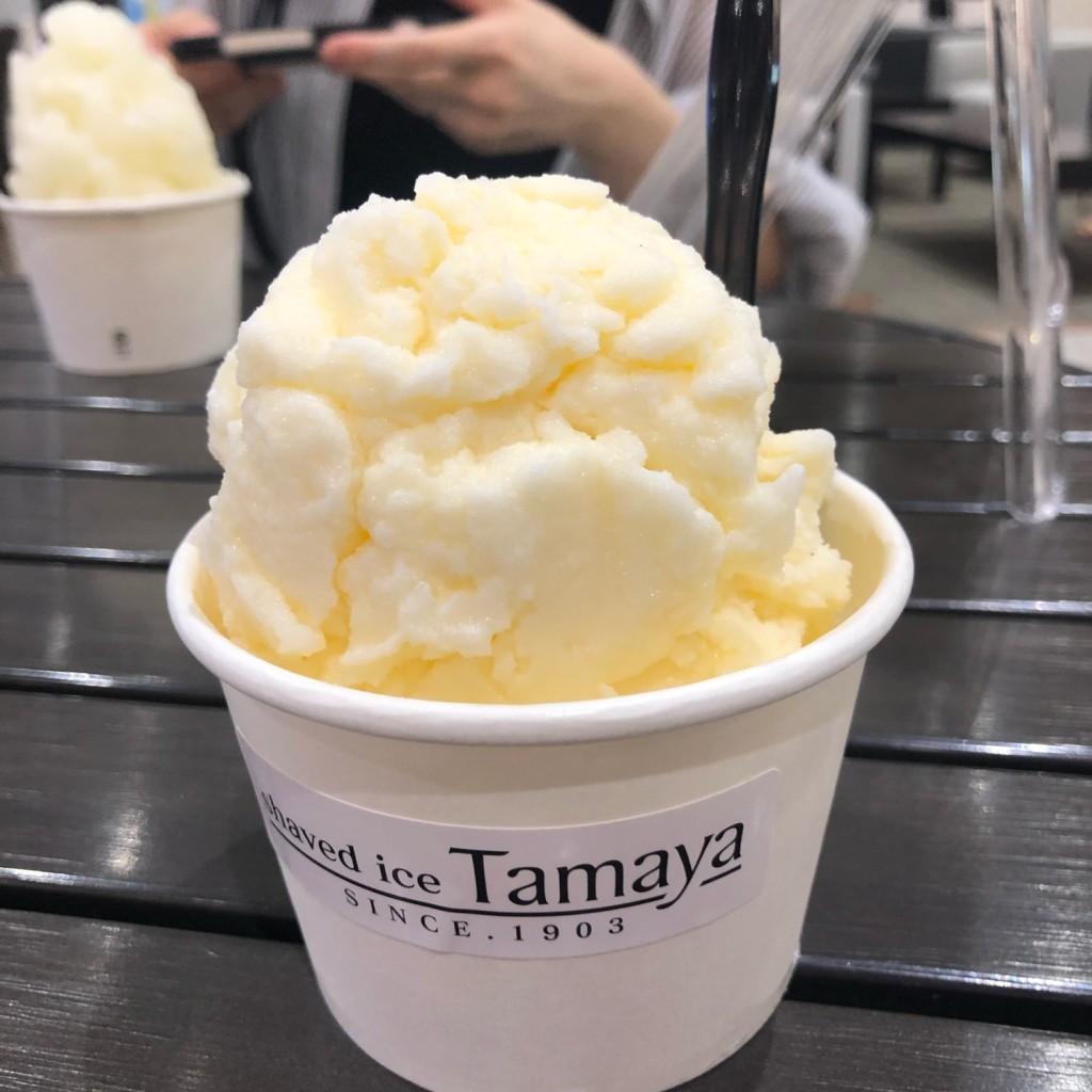 づあat愛媛and岡山グルメさんが投稿したにぎわい広場かき氷のお店Tamaya イオンモール今治新都市店/タマヤ イオンモールイマバリシントシテンの写真