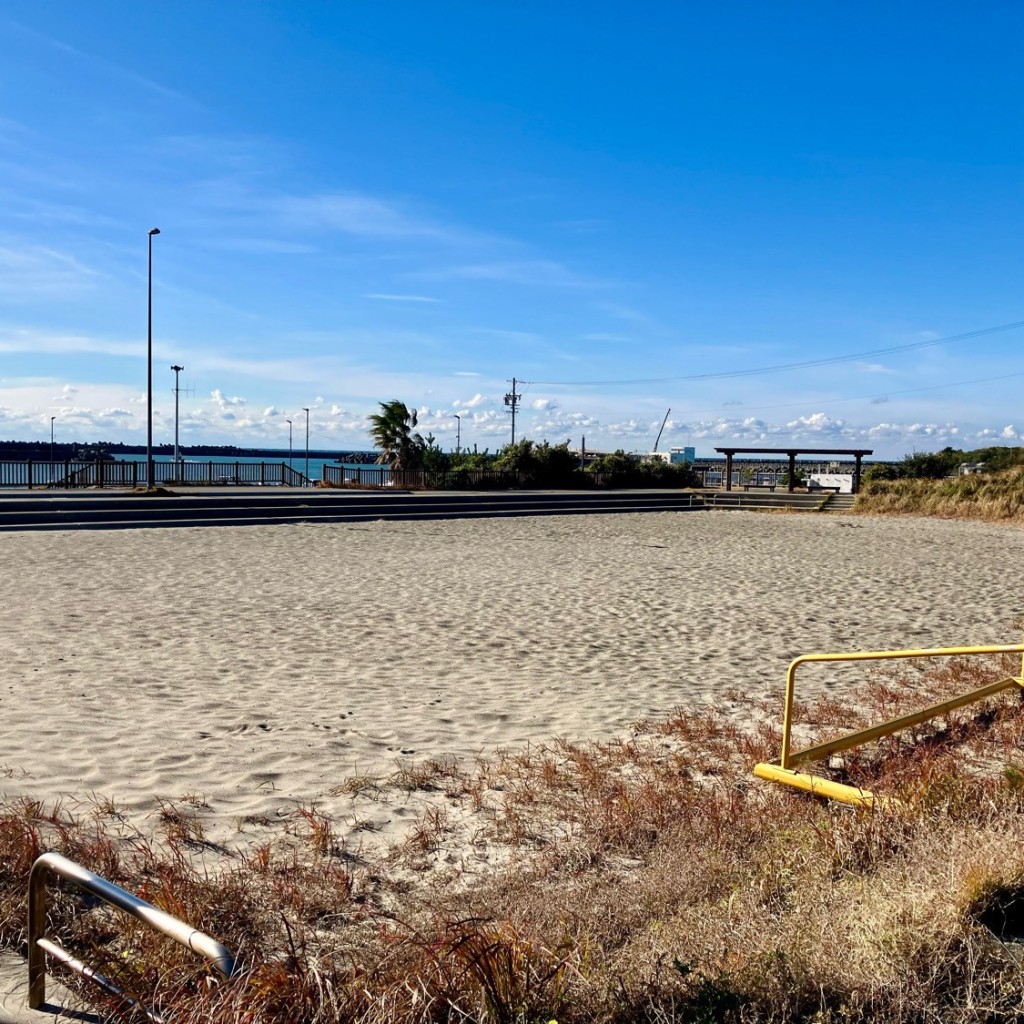 実際訪問したユーザーが直接撮影して投稿した豊浜公園ふくっぱ みんなの砂場の写真