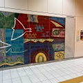 実際訪問したユーザーが直接撮影して投稿した渋谷壁パブリックアート「Bright Time」の写真
