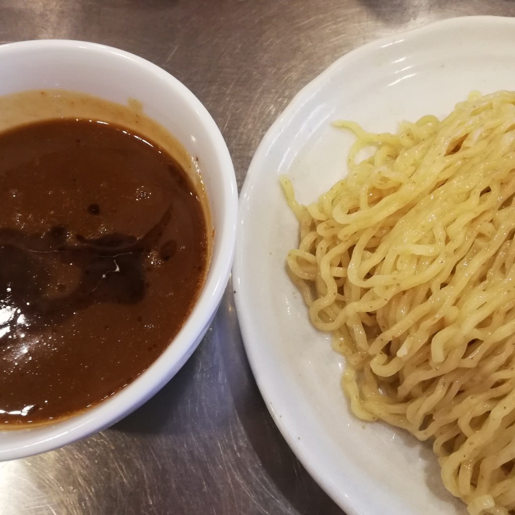 ユーザーが投稿したカレーつけ麺の写真 - 実際訪問したユーザーが直接撮影して投稿した徳井町カレーまんねんカレーの写真