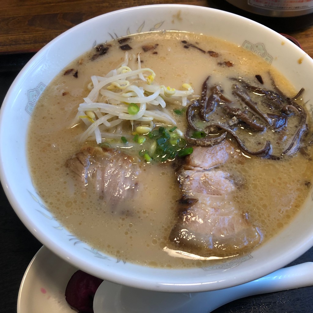 ユーザーが投稿したラーメンの写真 - 実際訪問したユーザーが直接撮影して投稿した桜島赤生原町定食屋味の里 珍満の写真