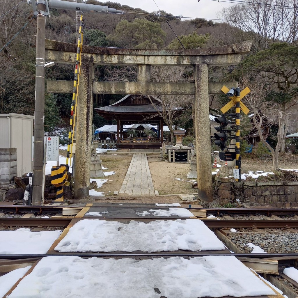 実際訪問したユーザーが直接撮影して投稿した逢坂神社関蝉丸神社下社の写真