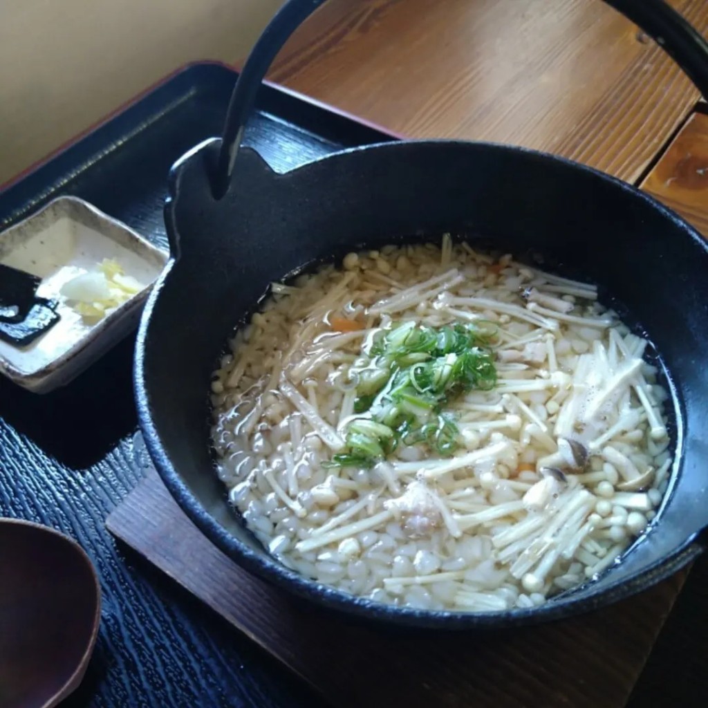 ユーザーが投稿したそばの実雑炊の写真 - 実際訪問したユーザーが直接撮影して投稿した柳本町うどんかおくの写真