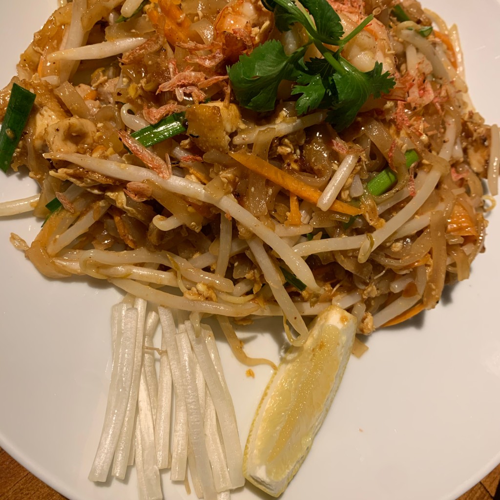 ユーザーが投稿したパッタイの写真 - 実際訪問したユーザーが直接撮影して投稿した天神橋タイ料理タイ料理 プリック天満の写真