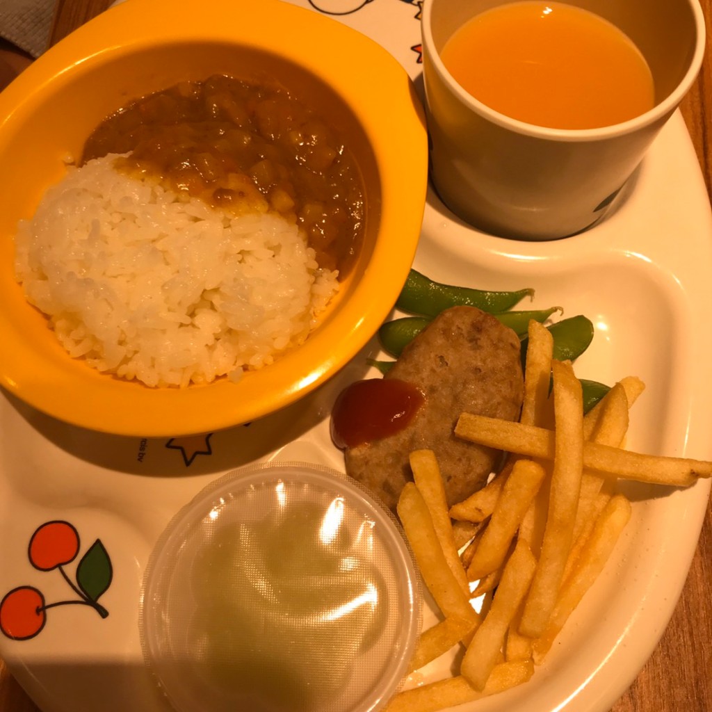 ユーザーが投稿したお子様カレー(低アレルゲン)の写真 - 実際訪問したユーザーが直接撮影して投稿した三田町定食屋やよい軒 岸和田三田町店の写真