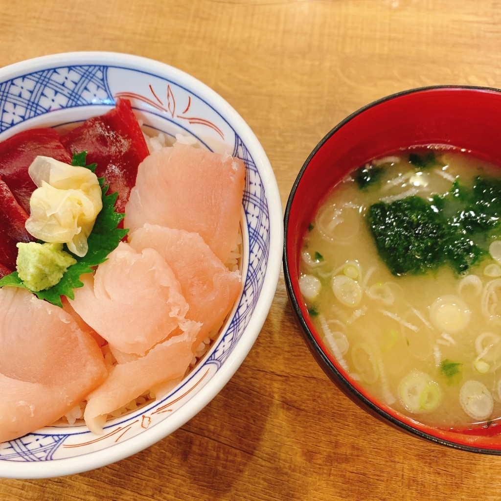 ユーザーが投稿したLunch生海苔味噌汁の写真 - 実際訪問したユーザーが直接撮影して投稿した一番町居酒屋磯丸水産 一番町店の写真