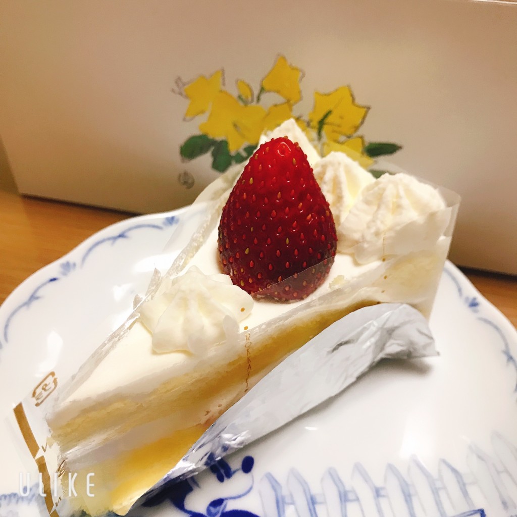 ユーザーが投稿したショートケーキの写真 - 実際訪問したユーザーが直接撮影して投稿した木野大通西スイーツ六花亭 ダイイチオーケー店の写真