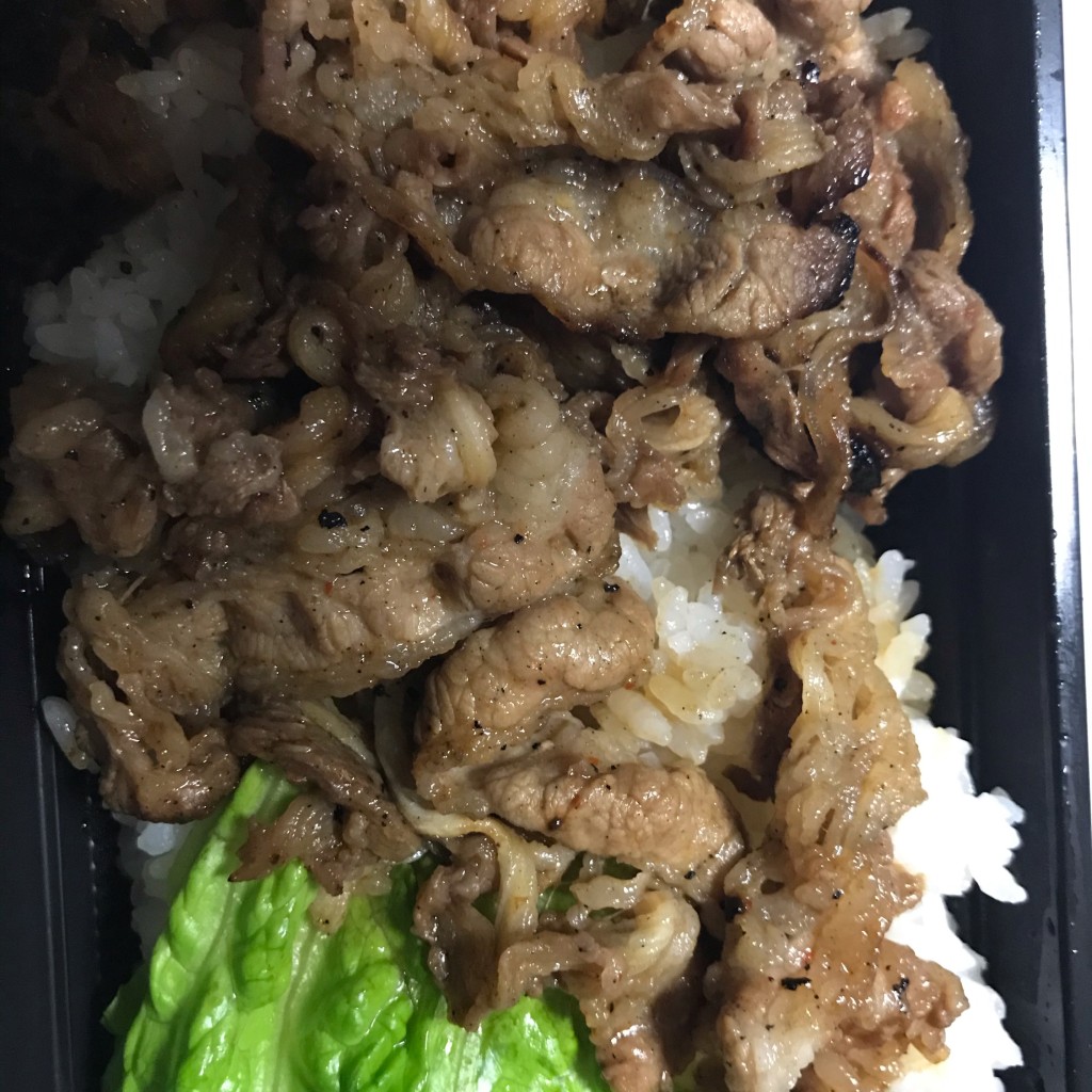 ユーザーが投稿した焼肉丼の写真 - 実際訪問したユーザーが直接撮影して投稿した貴布祢肉料理肉のヤマキ商店 プレ葉ウォーク浜北店の写真