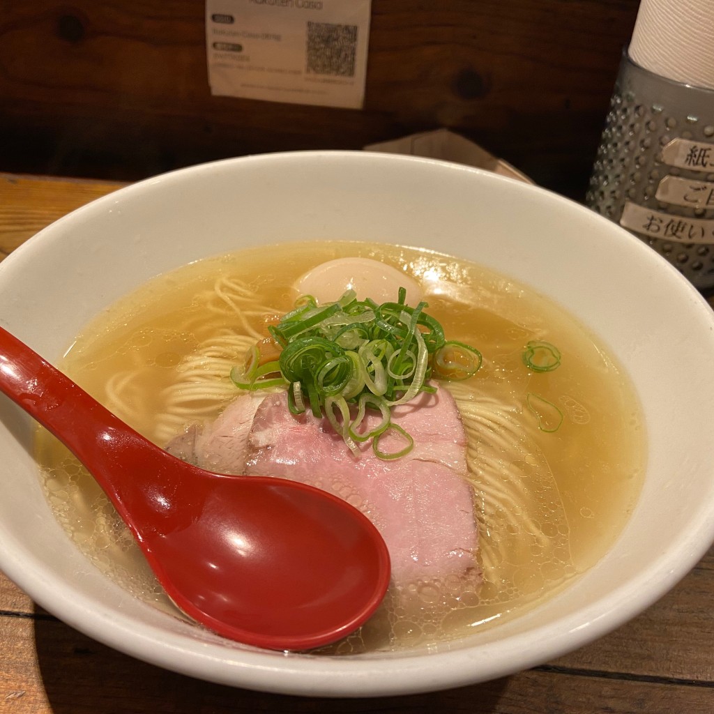 ユーザーが投稿したラーメンの写真 - 実際訪問したユーザーが直接撮影して投稿した西新宿ラーメン専門店麺屋 翔 西新宿本店の写真