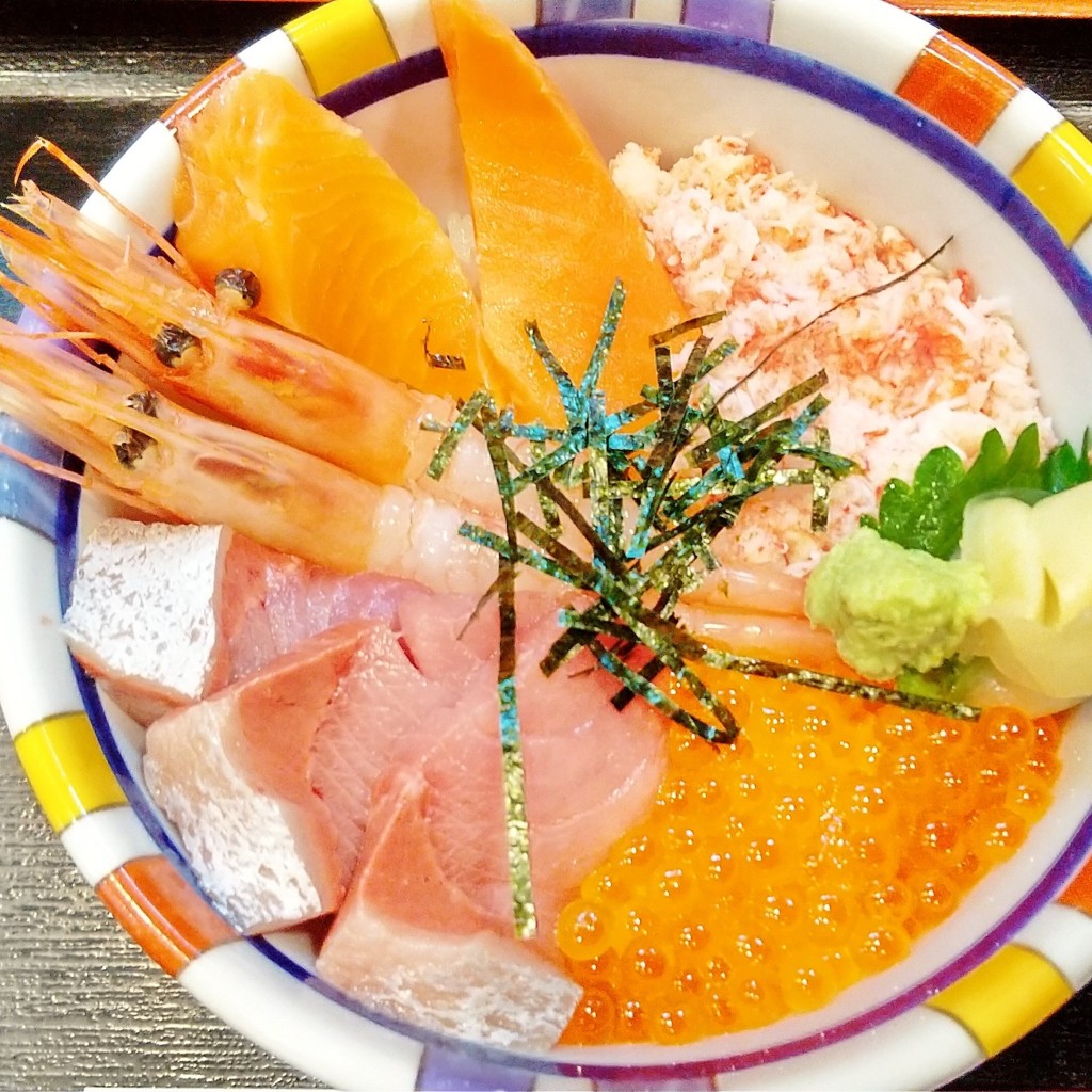 ユーザーが投稿したさちの写真 - 実際訪問したユーザーが直接撮影して投稿した上近江町丼ものじもの亭の写真