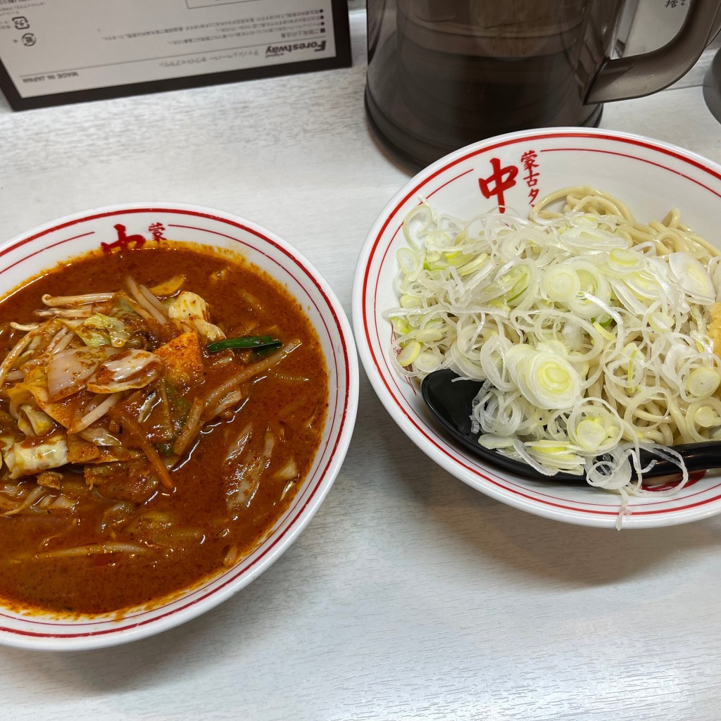 DaiKawaiさんが投稿した上大崎ラーメン専門店のお店蒙古タンメン中本 目黒店/もうこたんめんなかもとの写真