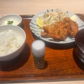 QR から揚げ定食 - 実際訪問したユーザーが直接撮影して投稿した東定食屋やよい軒 幸手東店の写真のメニュー情報